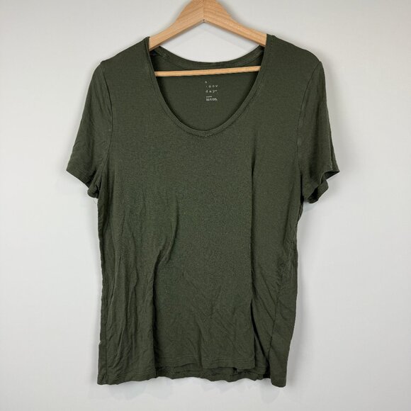 a new day Tops - A New Day Women's Shortsleeve T Shirt, Size M